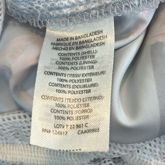 Trunks Surf & Swim Xxl Blue Flamingos Lined Drawstring Waist Men's Swim … - Picture 4 of 8